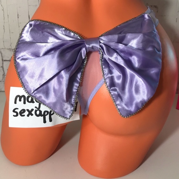 Victoria's Secret Intimates & Sleepwear Vs M Very Sexy Satin Bow